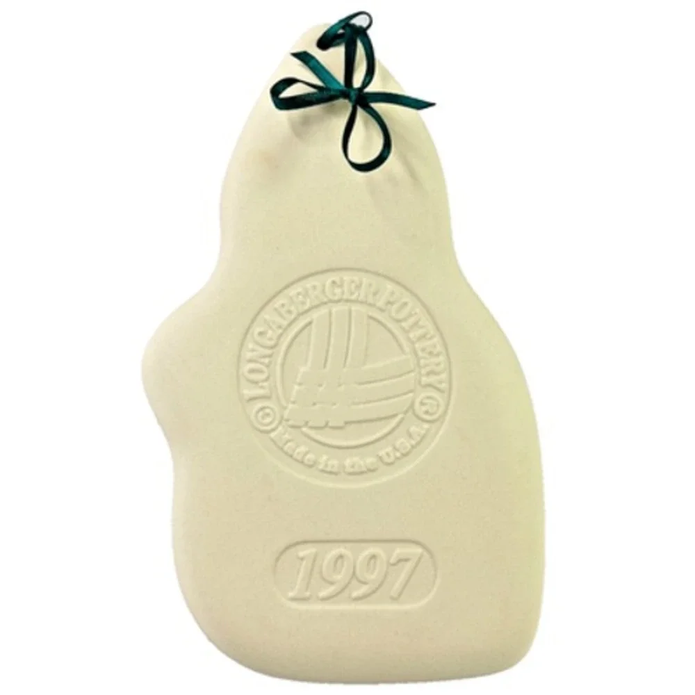 Longaberger Pottery SNOW FRIENDS 1997 Chilly 1998 Sleigh Belle Cookie‎ Molds Box